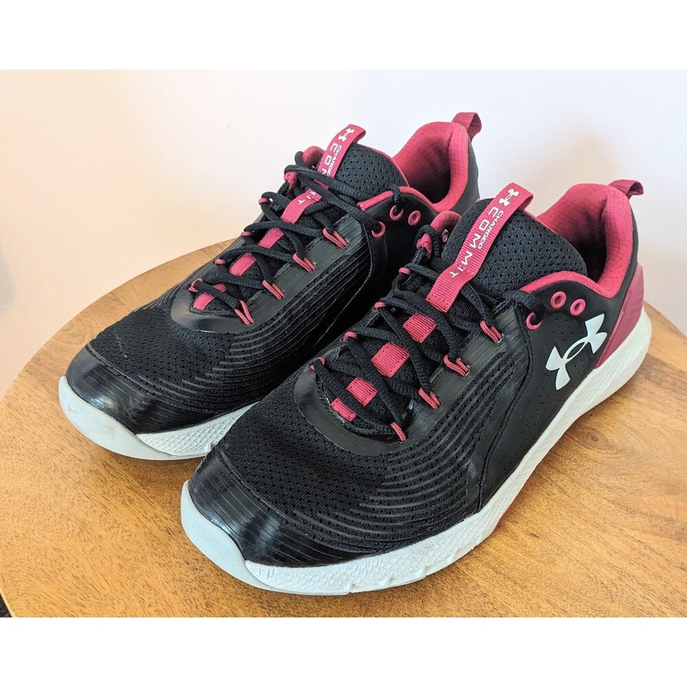 Under Armour Men's 12.5  Charged Commit TR 3 Training Shoes Black Value Comfort